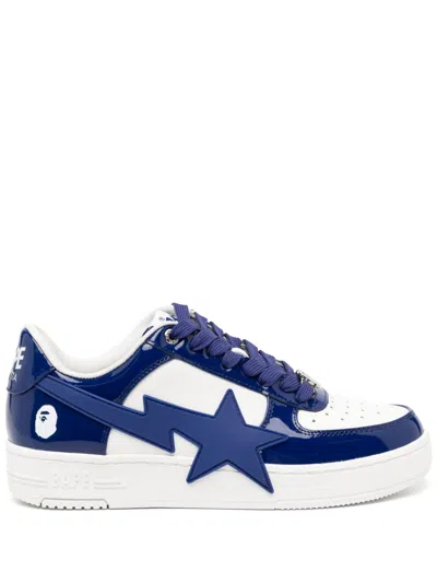 A Bathing Ape Bape Sta Sneakers In Weiss