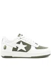 A Bathing Ape Bape Sta Sneakers In Gray