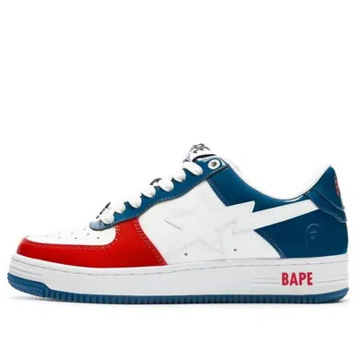 A Bathing Ape Bape Sta 'white Red Blue'