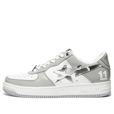 A Bathing Ape Bape Sta 'white Silver Grey'