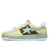 A Bathing Ape Bape Sta 'yellow Brown Green' In Multi