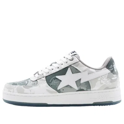 A Bathing Ape Bape X Clot Camo Bape Sta 'white' In Green