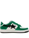 A Bathing Ape Bapesta #3 M1 Star-lightning Bolt Sneakers In Green