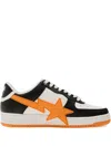 A Bathing Ape Bapesta Os #2 Star-lightning Bolt Sneakers In Multi