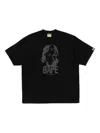 A Bathing Ape Beethoven-print T-shirt In Black