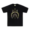 A Bathing Ape Bitmap Shark Tee 'black'