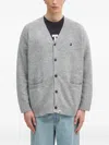 A Bathing Ape Button-up Cardigan In Gray