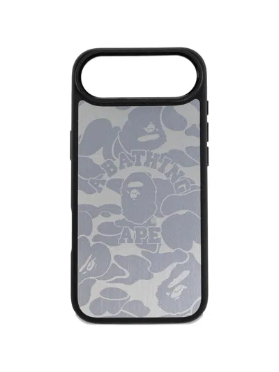 A Bathing Ape Camo Mode Iphone 17 Phone Case In Black