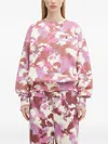 A Bathing Ape Camo Sweatshirt In Pink