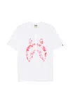 A Bathing Ape Camo-print T-shirt In Multi