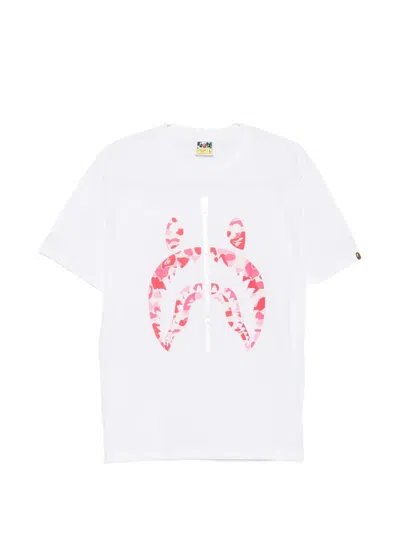 A BATHING APE CAMO-PRINT T-SHIRT