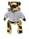 A Bathing Ape Camouflage Bear Toy In Yellow