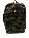 A Bathing Ape Camouflage Cordura Backpack In Brown