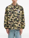 A Bathing Ape Camouflage-print Shirt Jacket In Multi