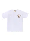 A Bathing Ape Camouflage-print T-shirt In White