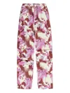 A Bathing Ape Camouflage-print Trousers In Rosa