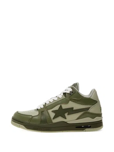 A Bathing Ape Clutchsta #1 Star-patch Sneakers
