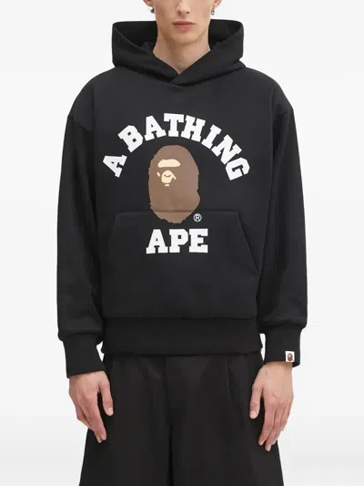 A BATHING APE COLLEGE-LOGO HOODIE