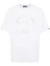 A Bathing Ape College Rhinestone-embellished T-shirt In White