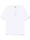 A Bathing Ape College T-shirt In White