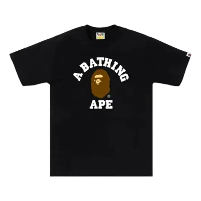 A Bathing Ape College T-shirt 'black'