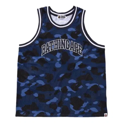 A Bathing Ape Color Camo Jersey 'blue'