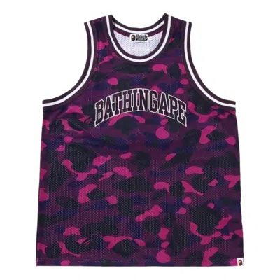 A Bathing Ape Color Camo Jersey 'purple'