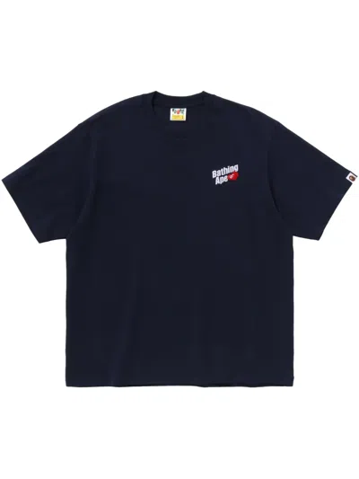 A Bathing Ape Cotton T-shirt In Black