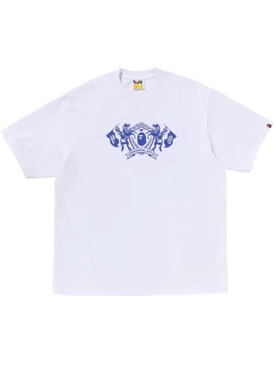 A Bathing Ape Cotton T-shirt In White