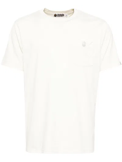 A Bathing Ape Cotton T-shirt In White