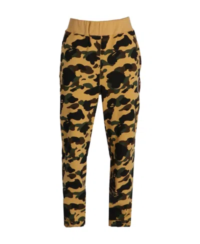 A Bathing Ape Elastic Waistband Sweatpants In Black