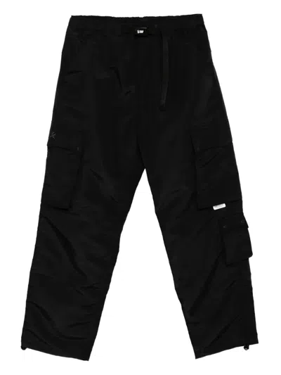 A Bathing Ape Elasticated Waistband Trousers In Black