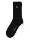 A Bathing Ape Embroidered-logo Socks In Multi