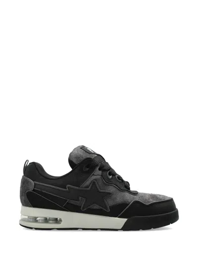 A Bathing Ape Flip Sta #1 Sneakers In Black
