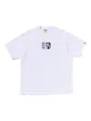 A Bathing Ape Frankenstein Bape T-shirt In White