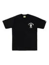 A Bathing Ape Glow-in-the-dark T-shirt In Black