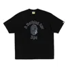 A Bathing Ape Logo-print T-shirt In Black