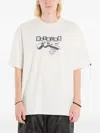 A Bathing Ape Graffiti Logo T-shirt In White