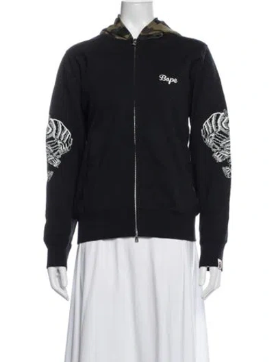 Pre-owned A Bathing Ape Graphic Print In Black