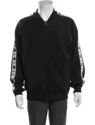 Pre-owned A Bathing Ape Graphic Print Bomber Jacket In Black