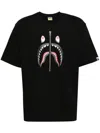 A Bathing Ape Printed T-shirt In Black