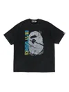 A Bathing Ape Graphic-print T-shirt In Black