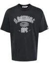 A Bathing Ape Graphic Print T-shirt In Grey
