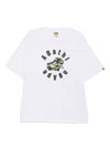 A Bathing Ape Graphic-printed T-shirt In White