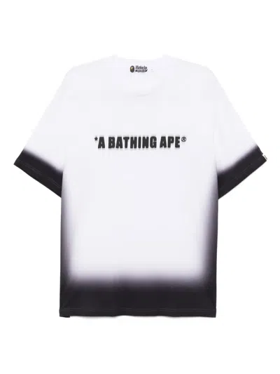 A Bathing Ape Graphic-printed T-shirt In White