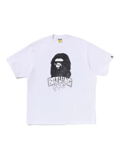 A BATHING APE GRAPHIC T-SHIRT