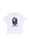 A Bathing Ape Graphic T-shirt In White