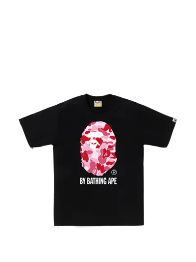 A Bathing Ape Graphic-print T-shirt In Black