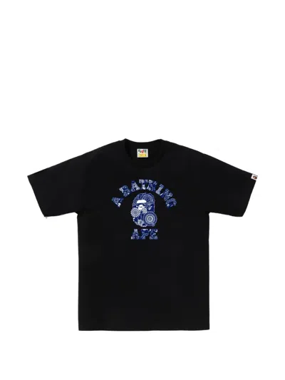 A Bathing Ape Graphic-print T-shirt In Black