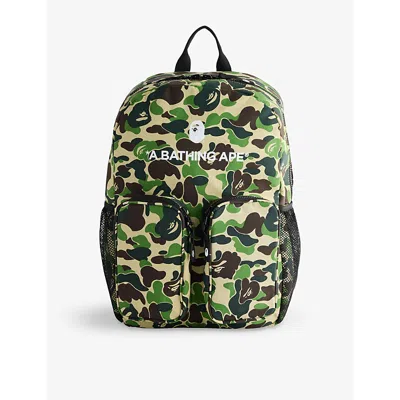 A Bathing Ape Kids' Camo Bape Woven Backpack